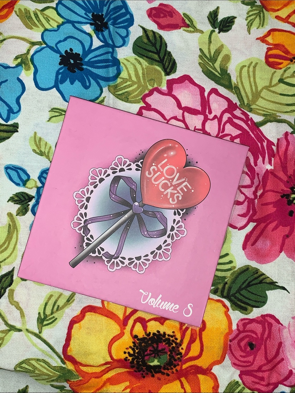 NWOB Love Sucks Spoiled Cosmetics Palette